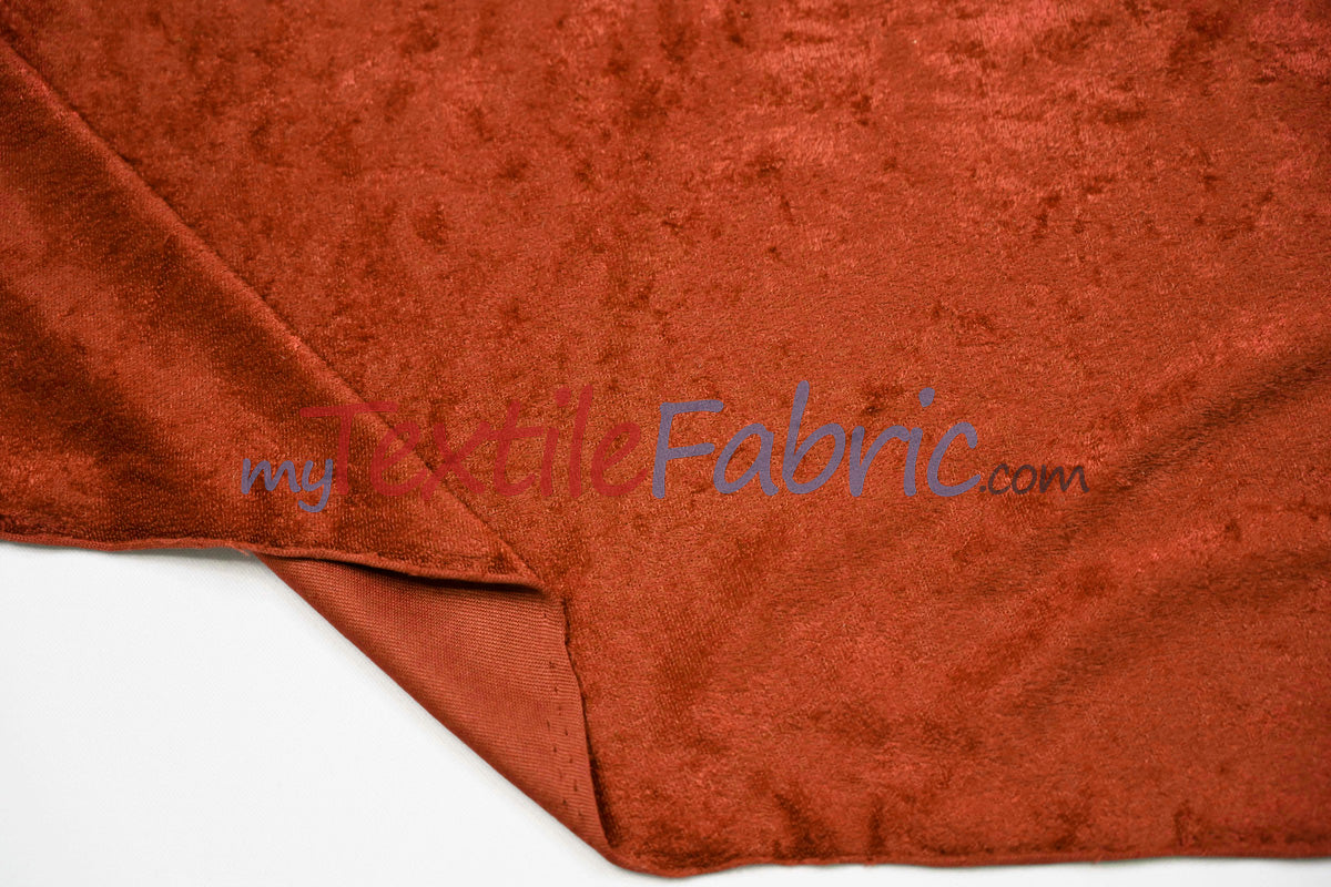 Panne Velvet Fabric | 60" Wide | Crush Panne Velour | Apparel, Costumes, Cosplay, Curtains, Drapery & Home Decor