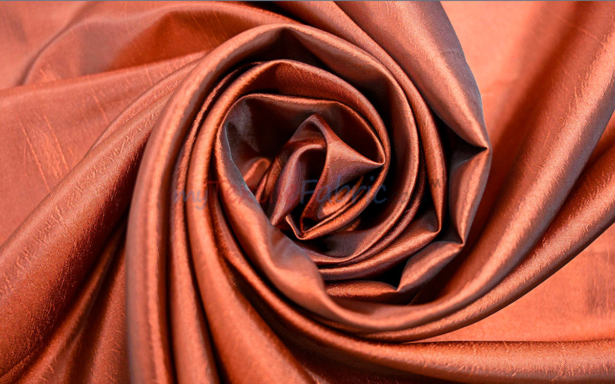 Taffeta Fabric | Two Tone Taffeta Fabric | Non Stretch Taffeta | 60" Wide | Multiple Solid Colors