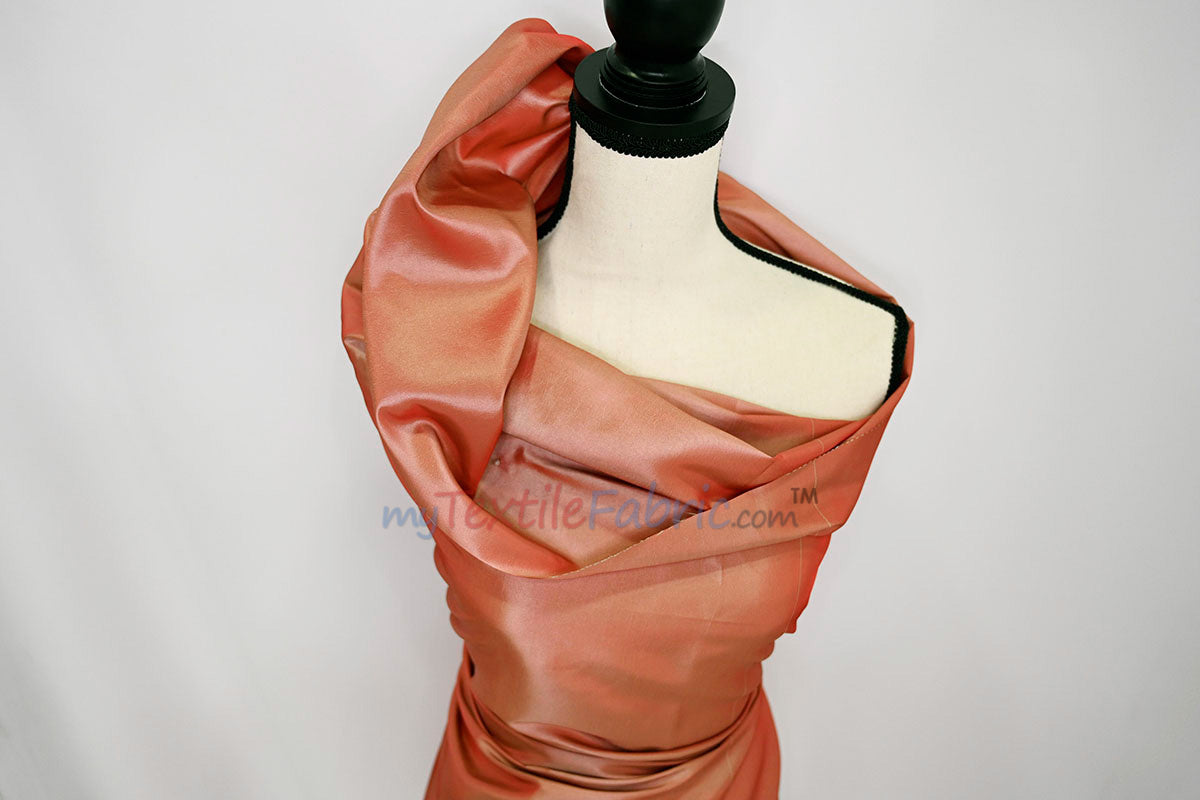 Taffeta Fabric | Two Tone Taffeta Fabric | Non Stretch Taffeta | 60" Wide | Multiple Solid Colors