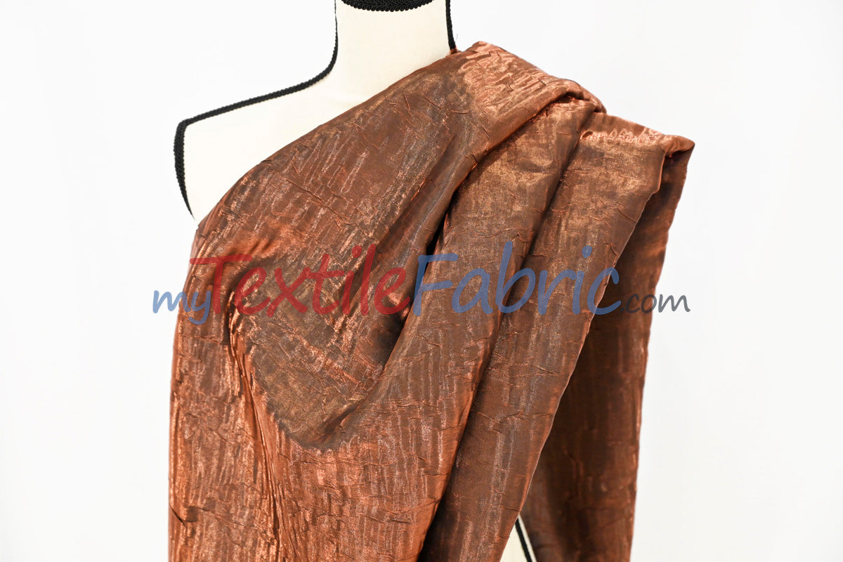 Iridescent Crush Shimmer Fabric | Iridescent Fabric | 54" Wide | Multiple Colors | Yards & Bolts