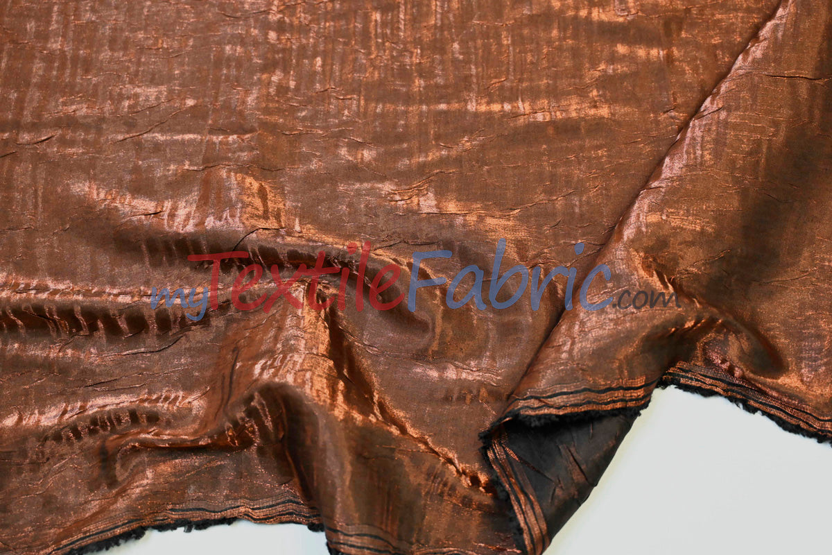 Iridescent Crush Shimmer Fabric | Iridescent Fabric | 54" Wide | Multiple Colors | Yards & Bolts