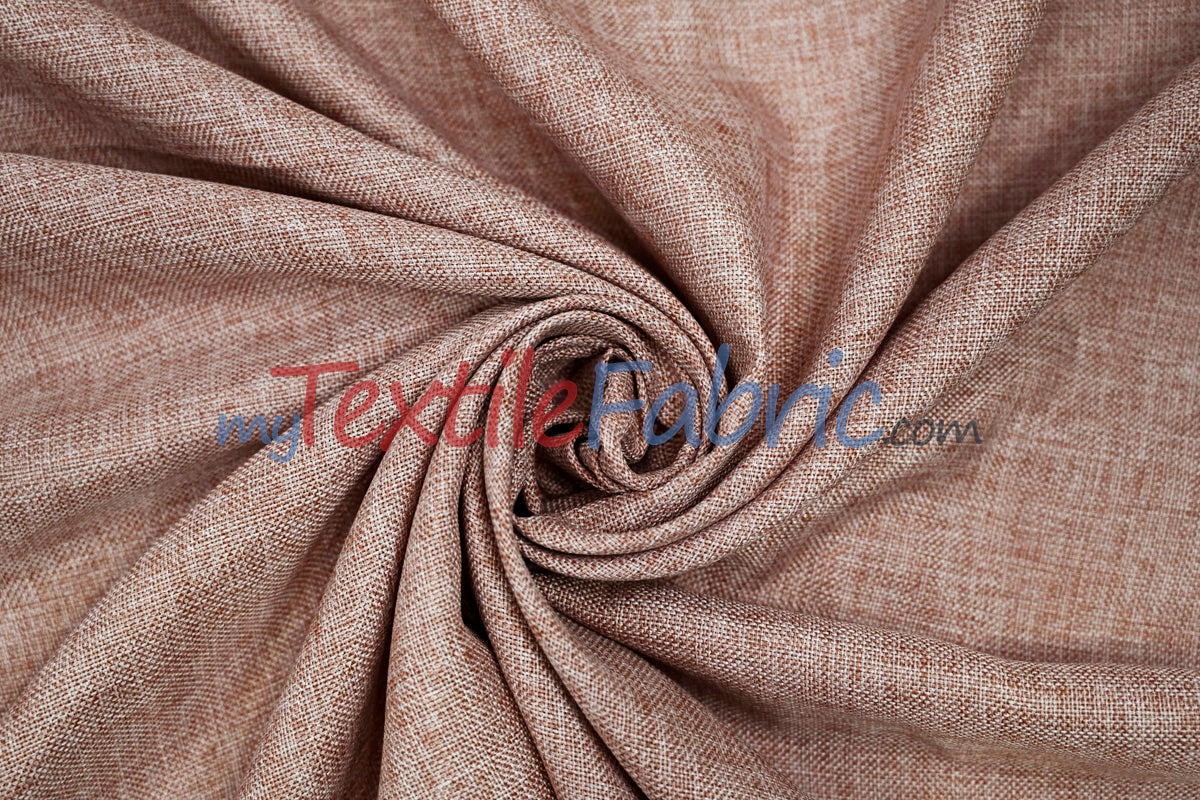 Vintage Linen Fabric | Imitation Burlap Fabric | 60" Wide | Faux Burlap | Vintage Rustic Natural Look Burlap | Washable Burlap Fabric for Decor |