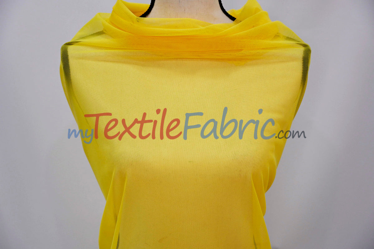 Super Soft Power Mesh Spandex | 20% Spandex | 60" Wide | 4 Way Stretch | Multiple Colors |