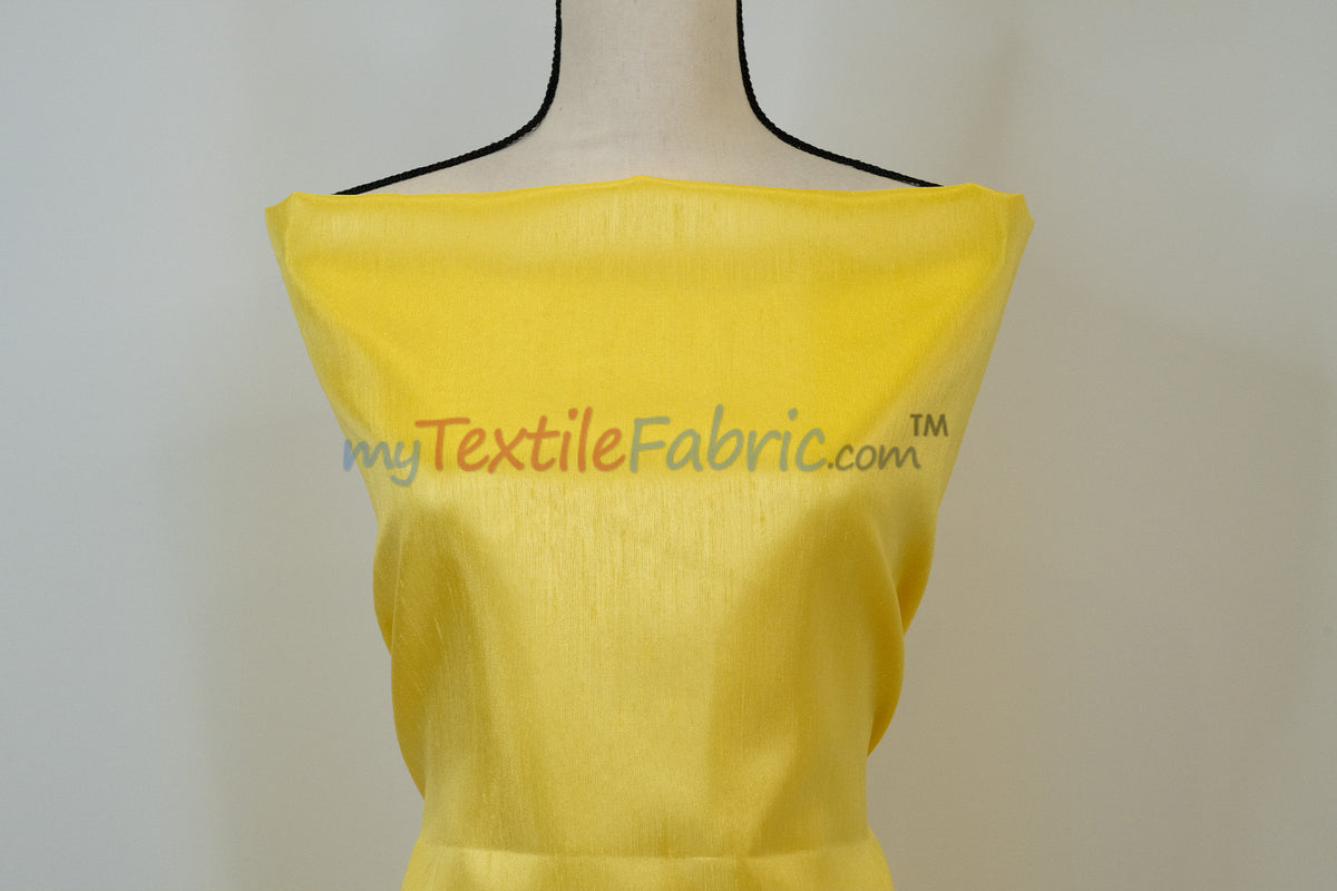 Shantung Satin Fabric | Satin Dupioni Silk Fabric | 60" Wide | Multiple Colors | Yards & Bolts