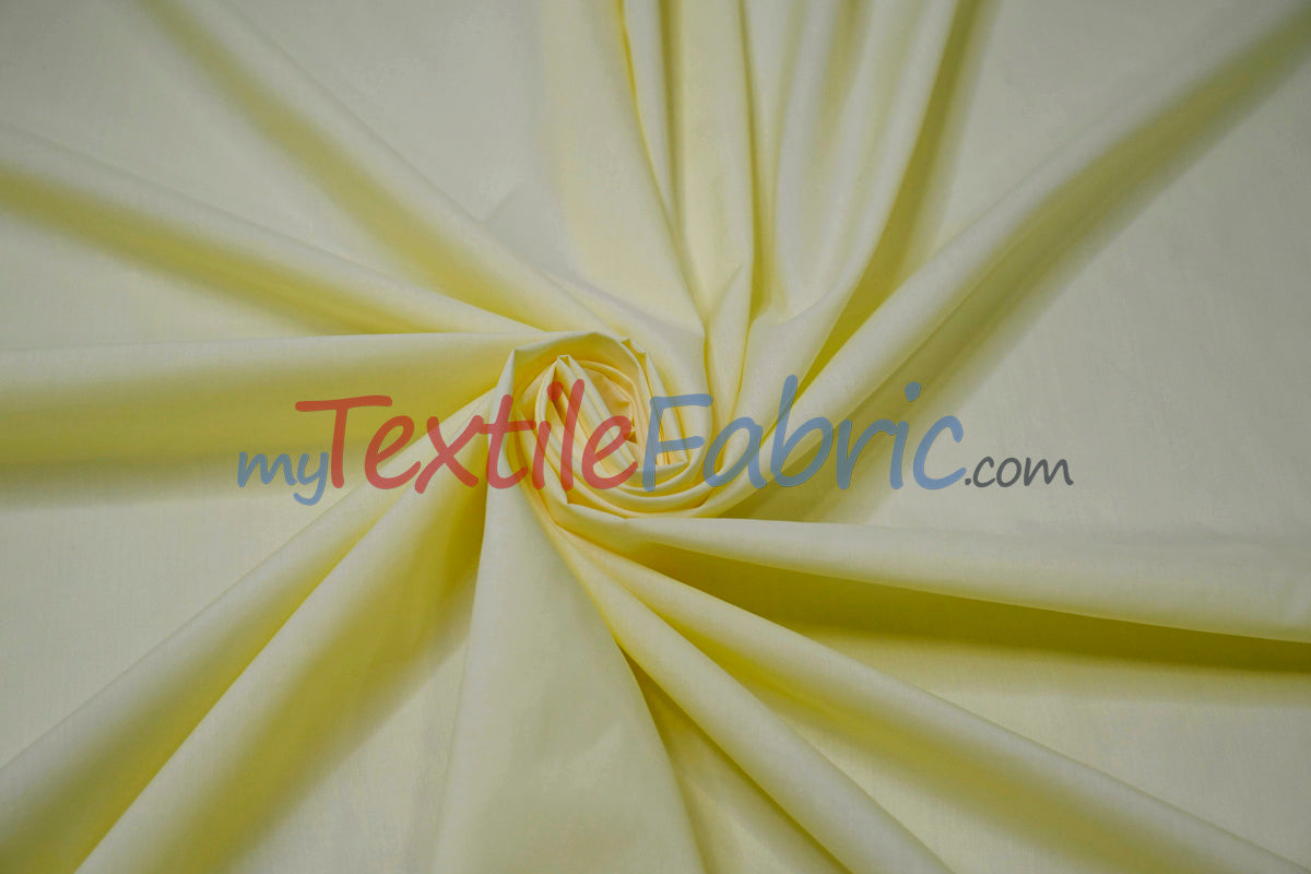 Polyester Cotton Broadcloth Fabric | 60" Wide | Solid Colors | Continuous Yards and by Bolt