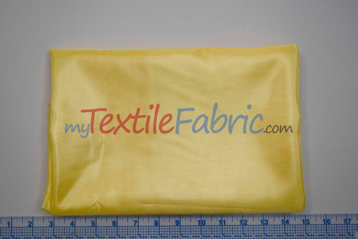Polyester Silky Habotai Lining - 58" Wide - Super Soft and Silky Poly Habotai Fabric - Sample Swatch - Digital Printing, Apparel Lining, Drapery and Decor