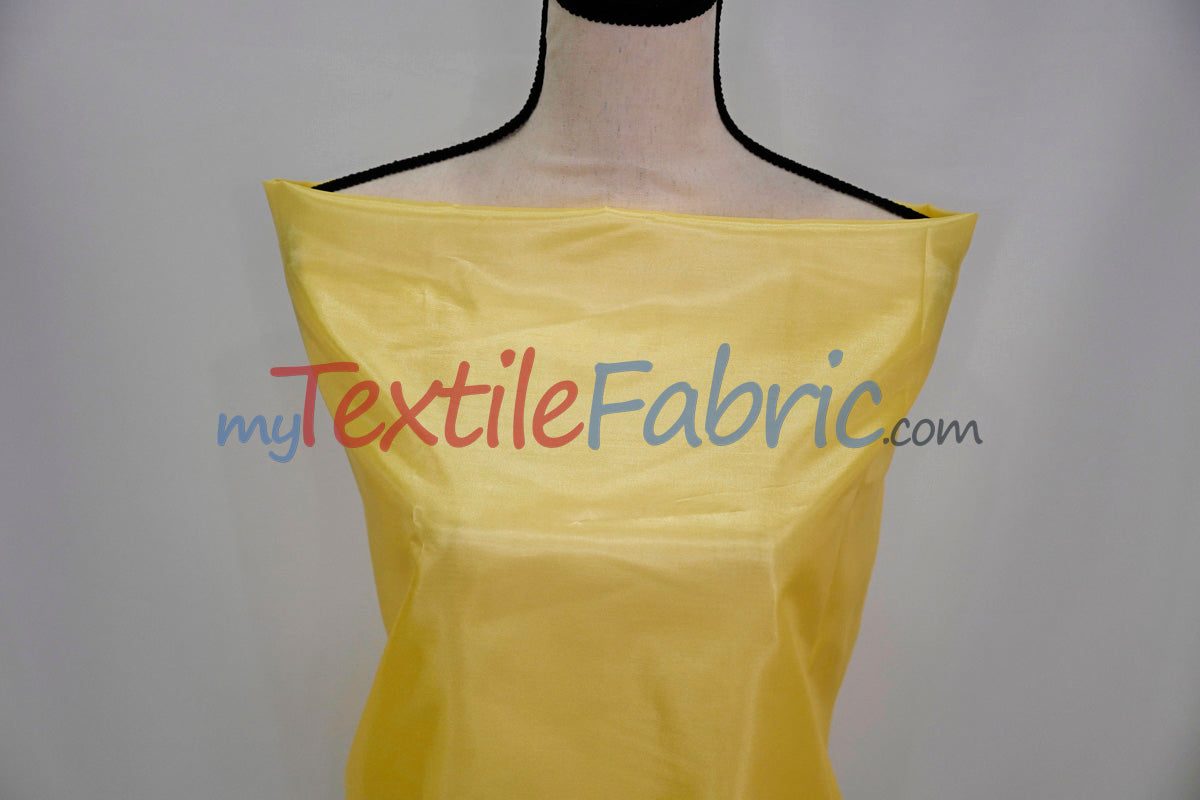 Polyester Silky Habotai Lining - 58" Wide - Super Soft and Silky Poly Habotai Fabric - Sample Swatch - Digital Printing, Apparel Lining, Drapery and Decor