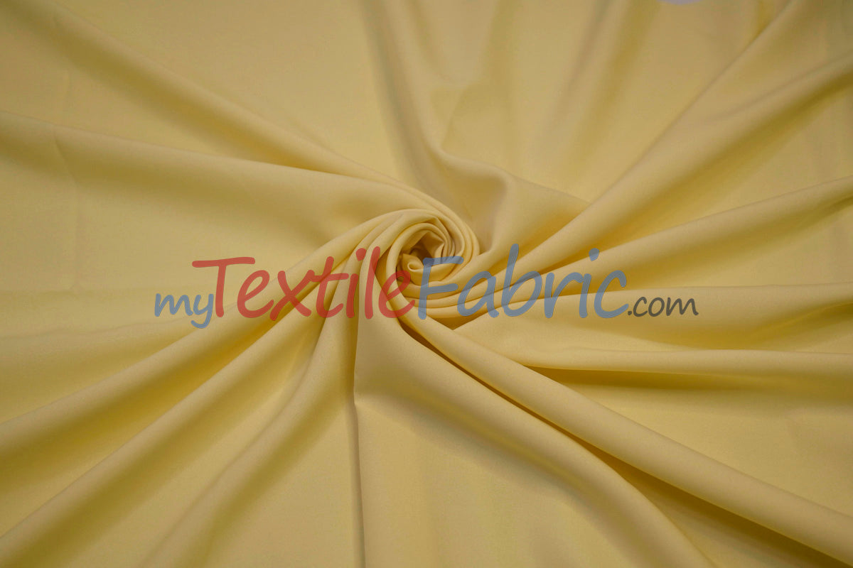 60" Wide Polyester Fabric Yards and Bolts | Visa Polyester Poplin Fabric | Basic Polyester for Tablecloths, Drapery, and Curtains