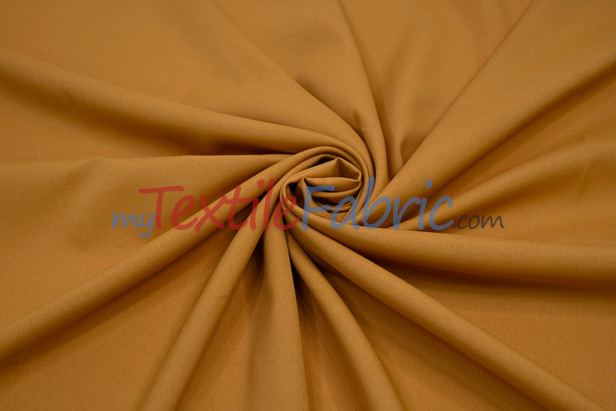 60" Wide Polyester Fabric Yards and Bolts | Visa Polyester Poplin Fabric | Basic Polyester for Tablecloths, Drapery, and Curtains
