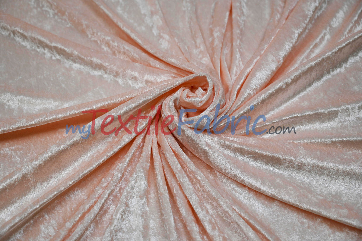Panne Velvet Fabric | 60" Wide | Crush Panne Velour | Apparel, Costumes, Cosplay, Curtains, Drapery & Home Decor