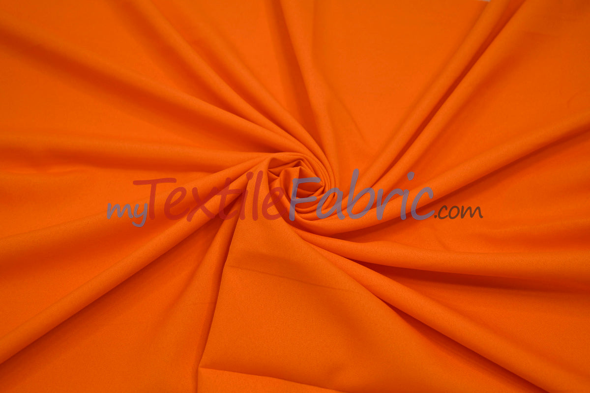 60" Wide Polyester Fabric Yards and Bolts | Visa Polyester Poplin Fabric | Basic Polyester for Tablecloths, Drapery, and Curtains