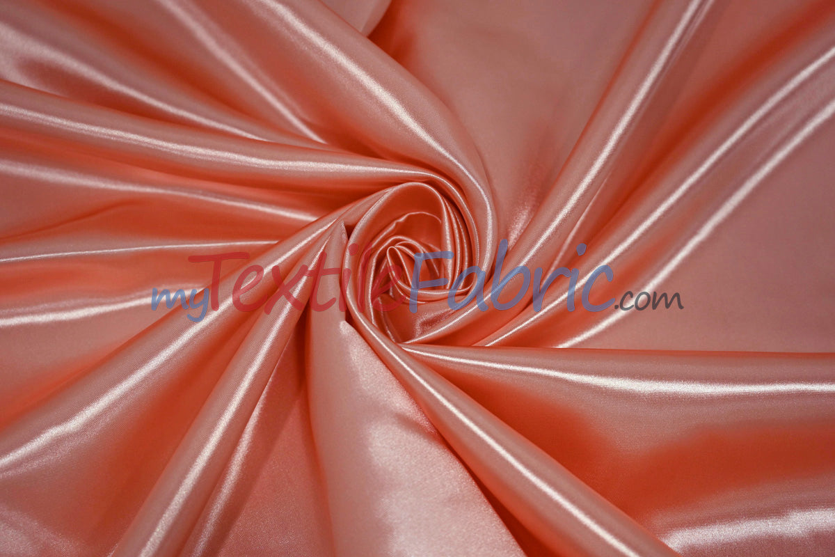Bridal Satin Fabric | Shiny Bridal Satin | 60" Wide | Multiple Colors | Yards & Bolts