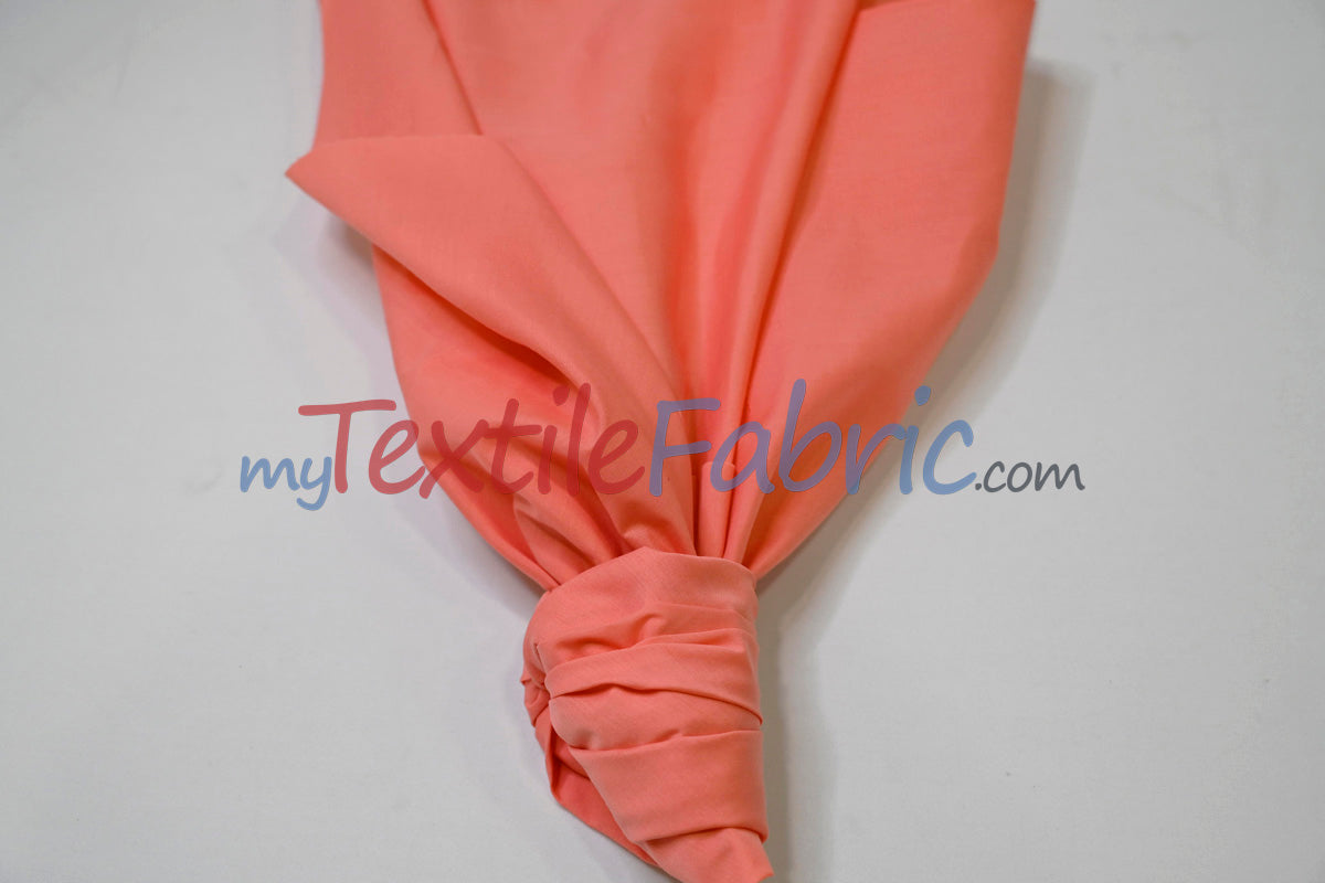 Polyester Cotton Broadcloth Fabric | 60" Wide | Solid Colors | Continuous Yards and by Bolt