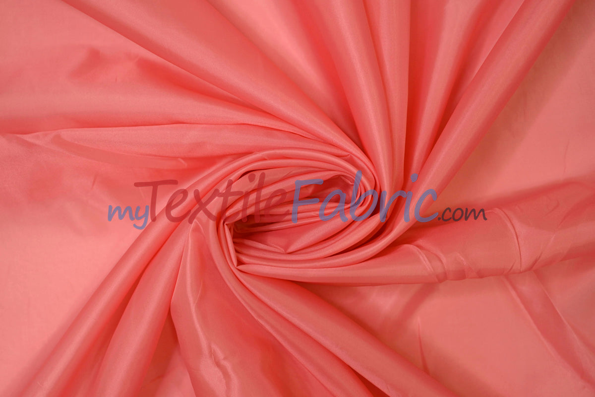 Polyester Lining Fabric | Woven Polyester Lining | 60" Wide | Continuous Yards | Imperial Taffeta Lining | Apparel Lining | Tent Lining and Decoration