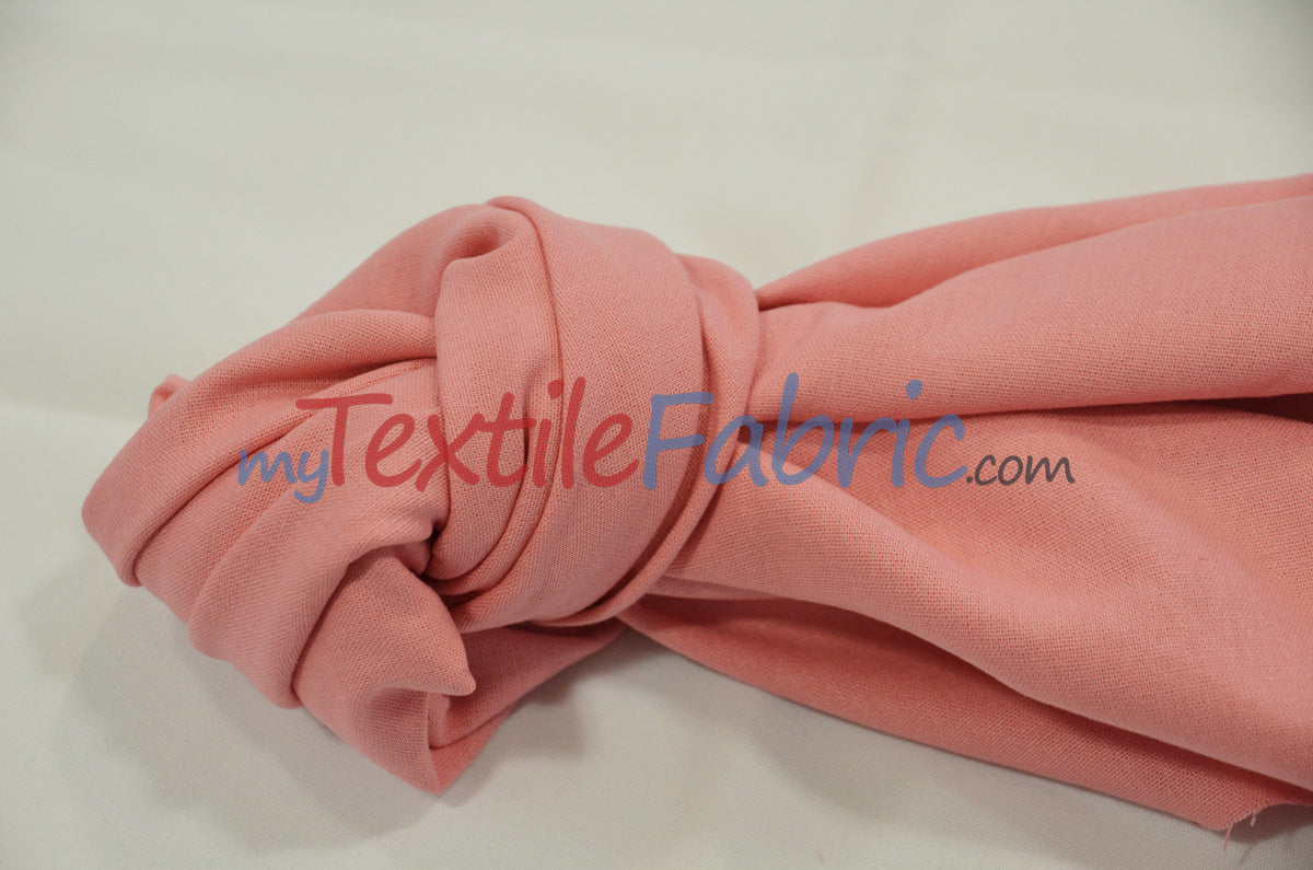 Soft Linen Fabric by the Yard | 52" Wide | Rayon Linen Blend | Dresses, Apparel, Tablecloth, Table Runner, Cosplay, Costume, Linen Shirt, Linen Pants |