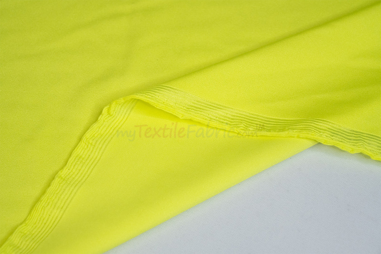 Nylon Spandex 4 Way Stretch Fabric | 60" Width | Great for Swimwear, Dancewear, Waterproof, Tablecloths, Chair Covers | Multiple Colors |