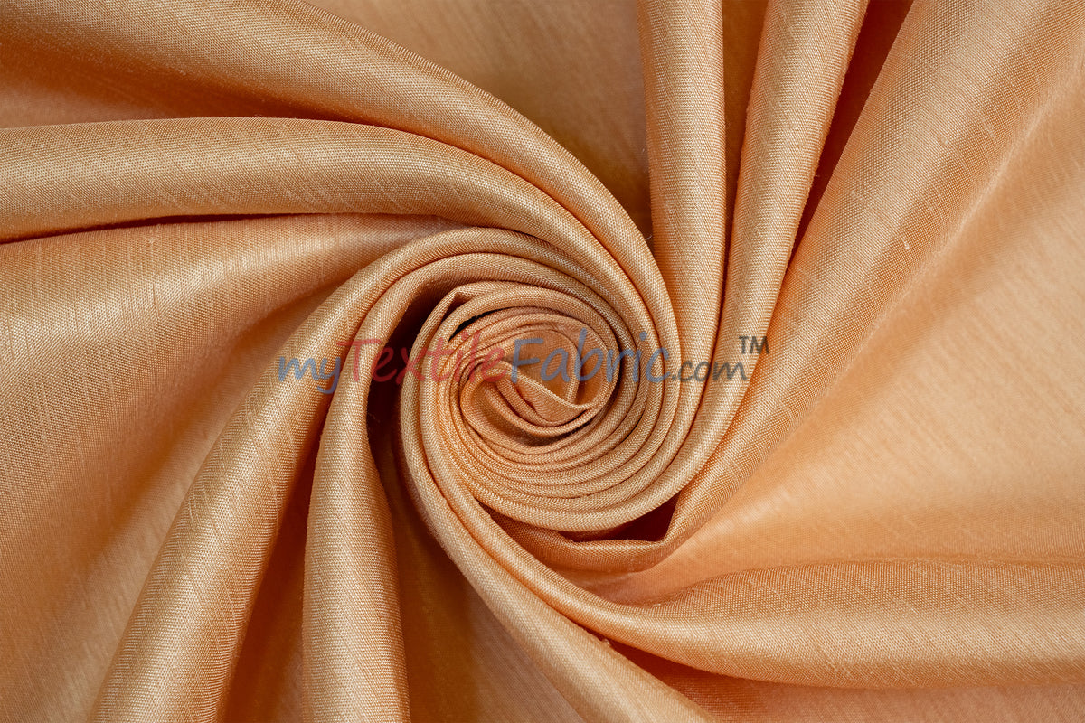 Shantung Satin Fabric | Satin Dupioni Silk Fabric | 60" Wide | Multiple Colors | Yards & Bolts