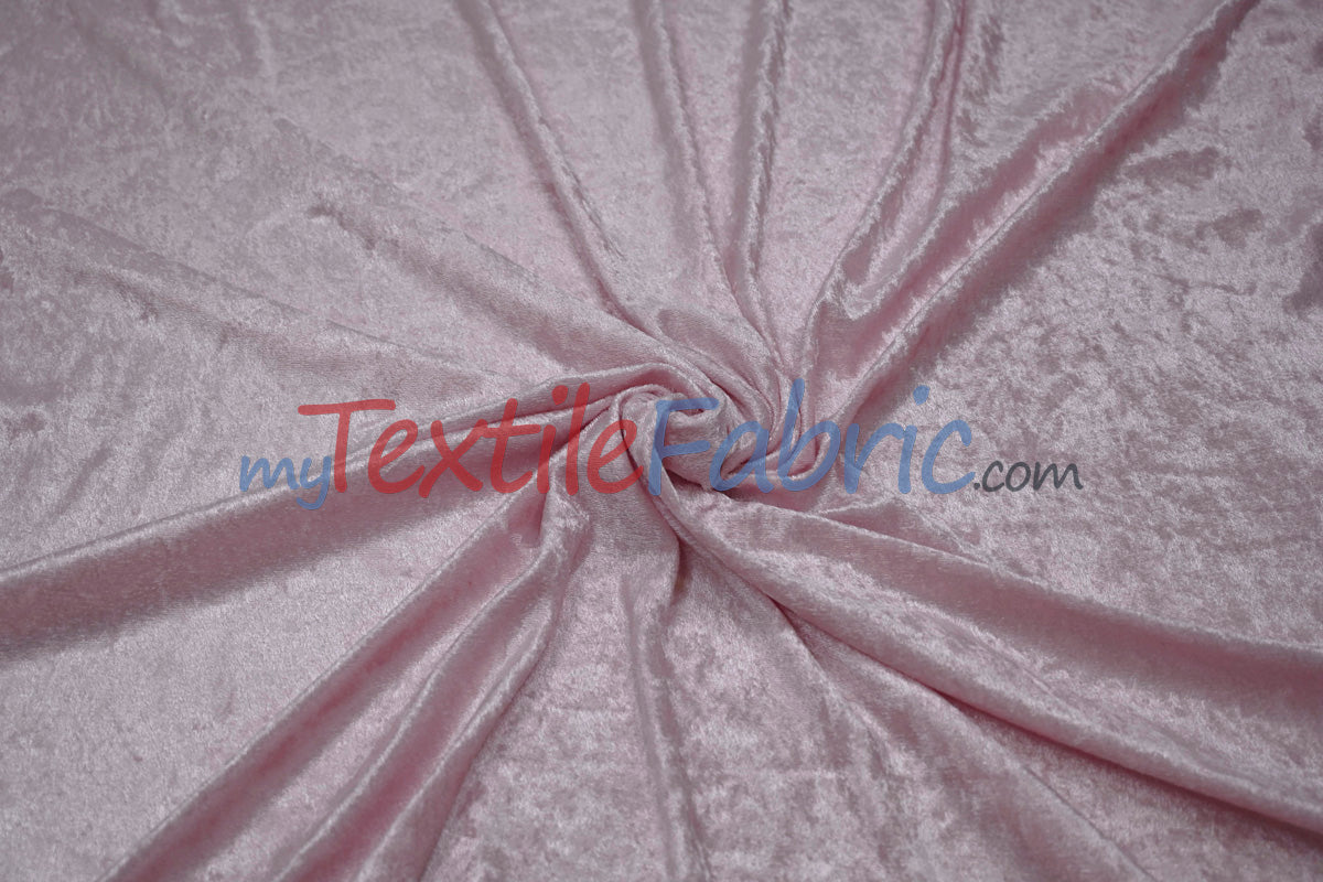 Panne Velvet Fabric | 60" Wide | Crush Panne Velour | Apparel, Costumes, Cosplay, Curtains, Drapery & Home Decor