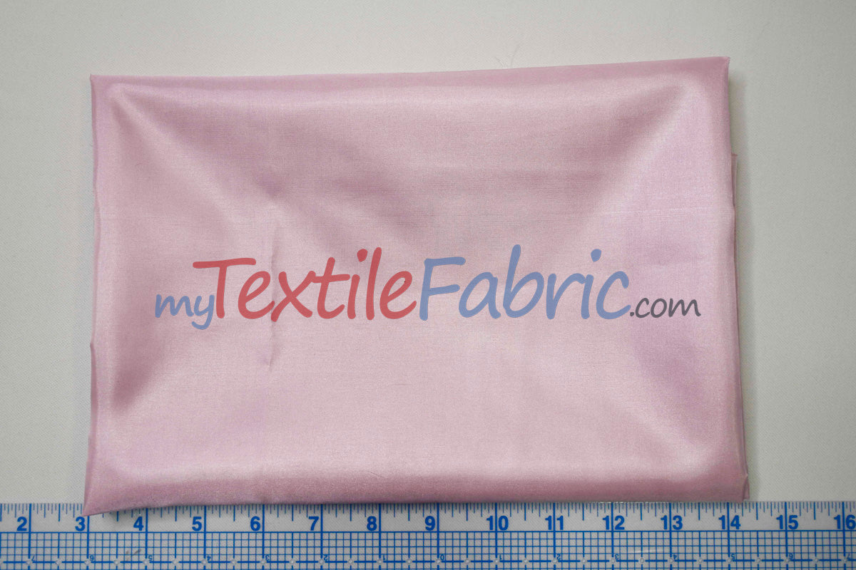 Polyester Silky Habotai Lining - 58" Wide - Super Soft and Silky Poly Habotai Fabric - Sample Swatch - Digital Printing, Apparel Lining, Drapery and Decor