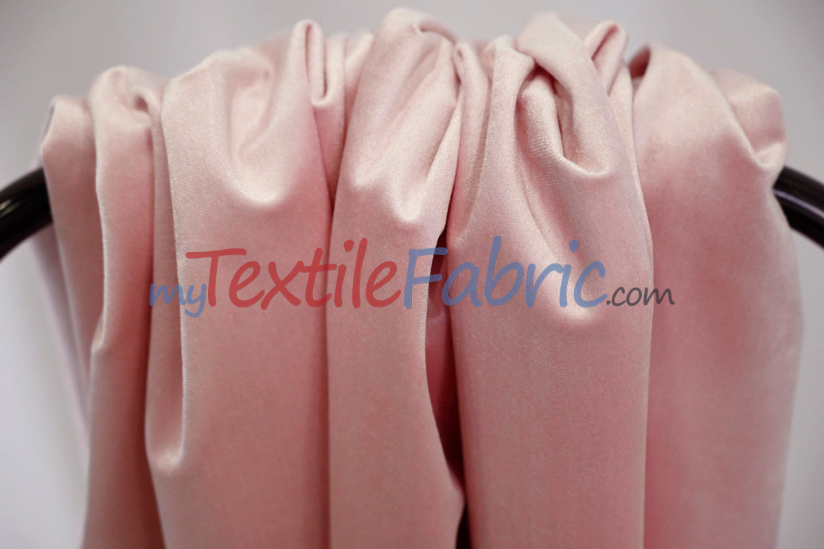 BT Royal™ ------------------------------A Plush Velvet Fabric | Soft and Plush Non Stretch Velvet Fabric | 60" Wide | Apparel, Decor, Drapery and Upholstery Weight | Multiple Colors