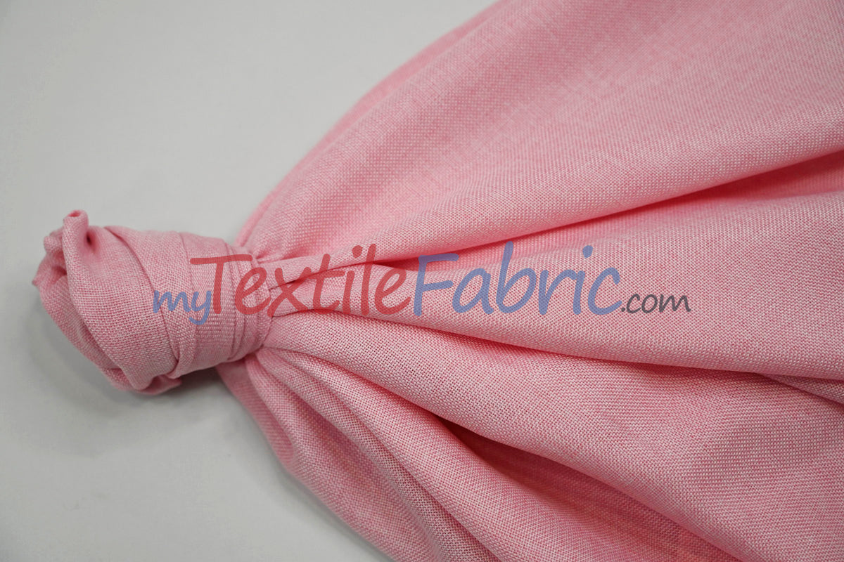 Vintage Linen Fabric | Imitation Burlap Fabric | 60" Wide | Faux Burlap | Vintage Rustic Natural Look Burlap | Washable Burlap Fabric for Decor |