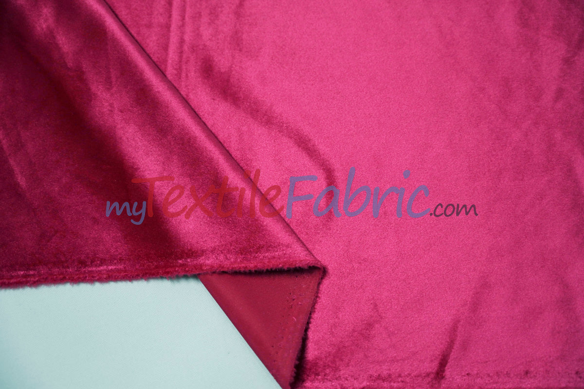 BT Royal™ ------------------------------A Plush Velvet Fabric | Soft and Plush Non Stretch Velvet Fabric | 60" Wide | Apparel, Decor, Drapery and Upholstery Weight | Multiple Colors