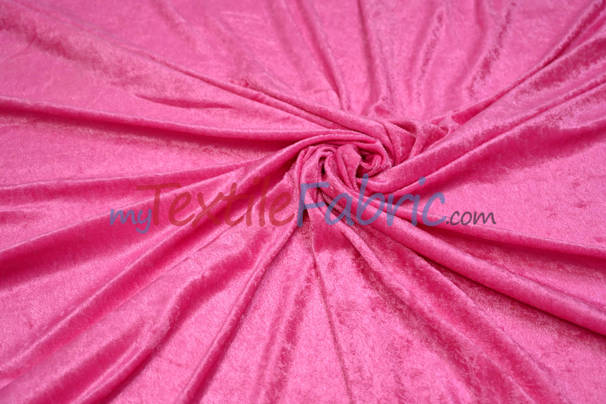 Panne Velvet Fabric | 60" Wide | Crush Panne Velour | Apparel, Costumes, Cosplay, Curtains, Drapery & Home Decor