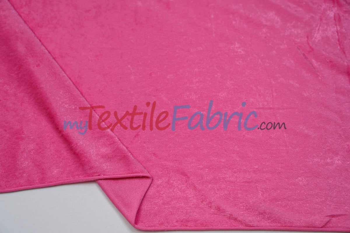 Panne Velvet Fabric | 60" Wide | Crush Panne Velour | Apparel, Costumes, Cosplay, Curtains, Drapery & Home Decor