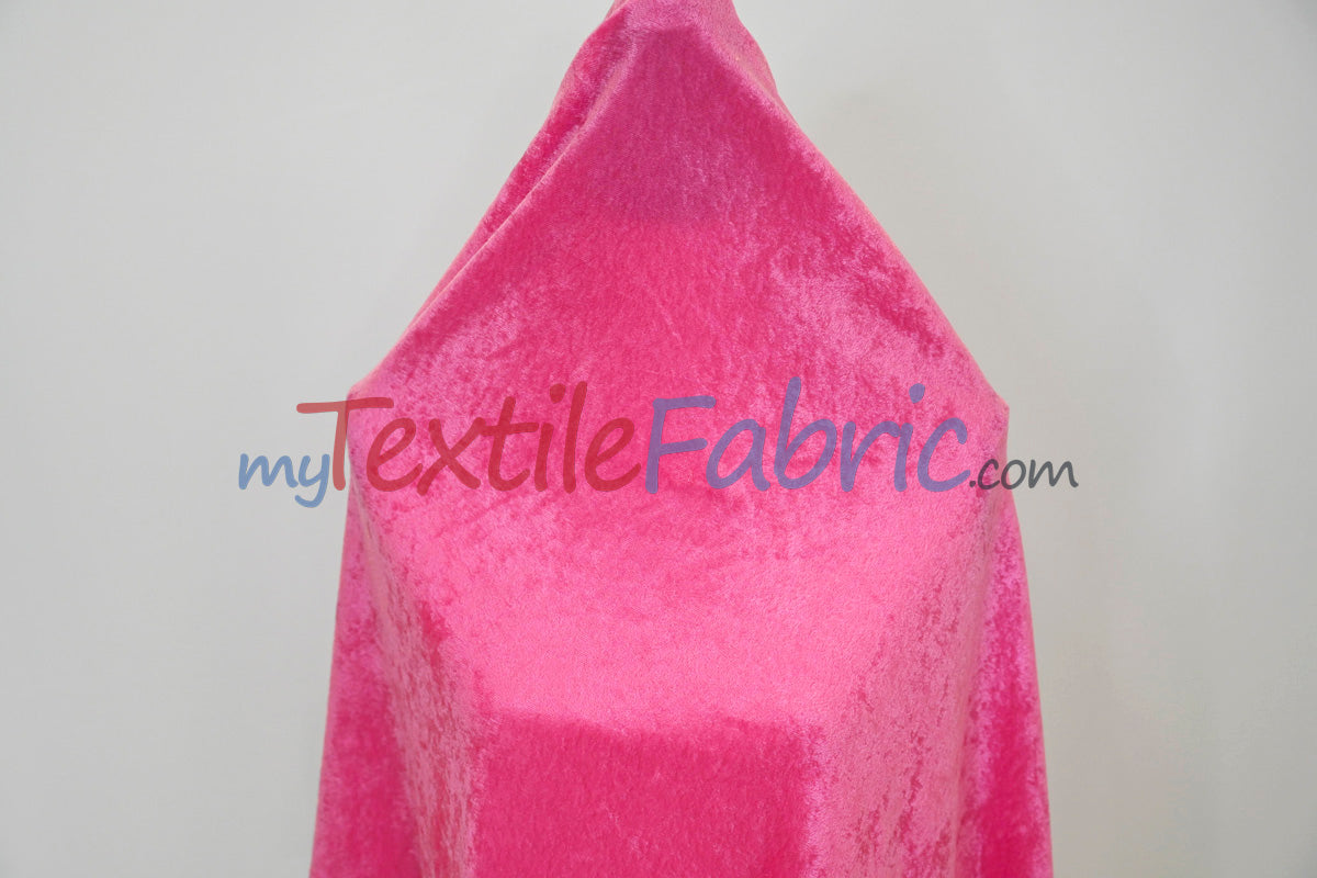 Panne Velvet Fabric | 60" Wide | Crush Panne Velour | Apparel, Costumes, Cosplay, Curtains, Drapery & Home Decor