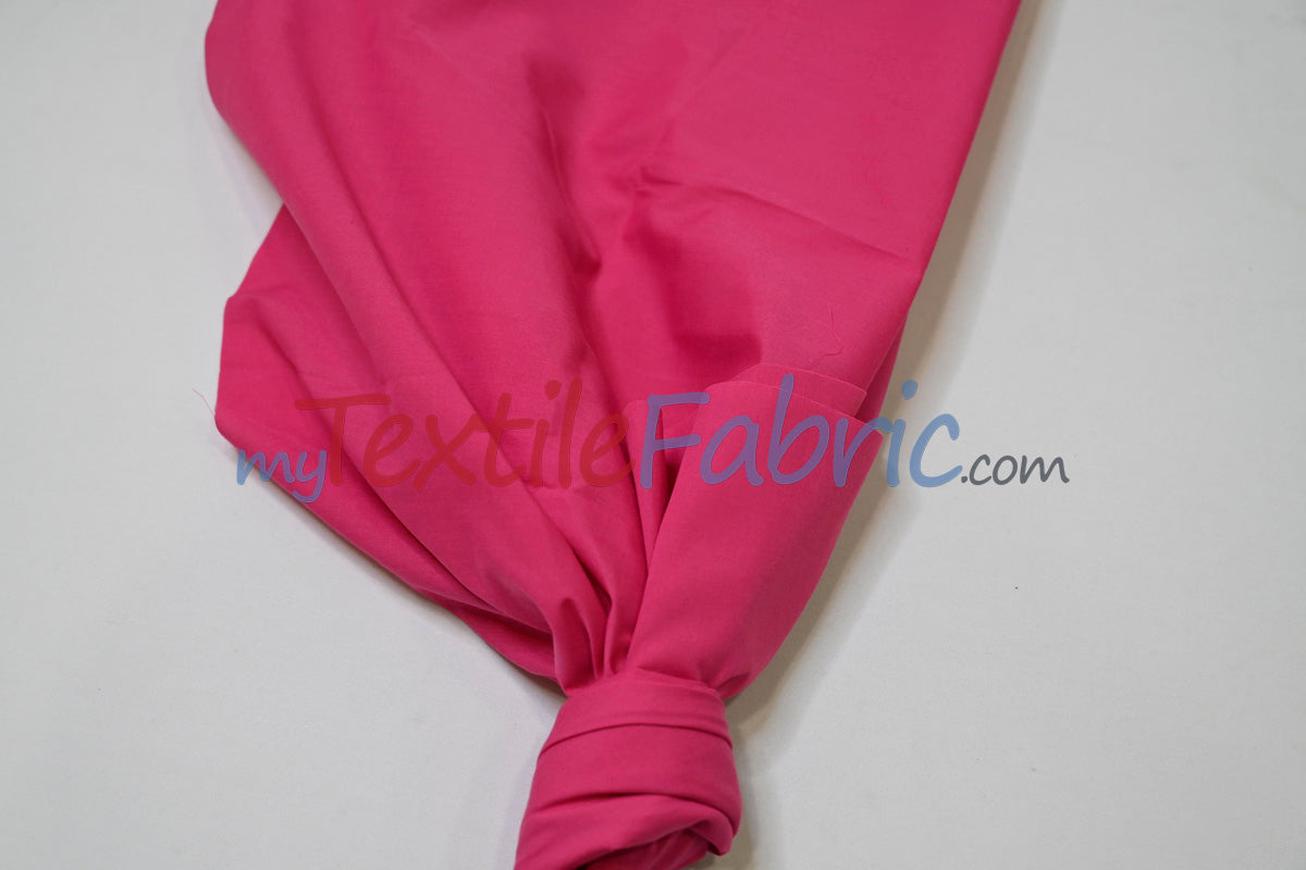 Polyester Cotton Broadcloth Fabric | 60" Wide | Solid Colors | Continuous Yards and by Bolt