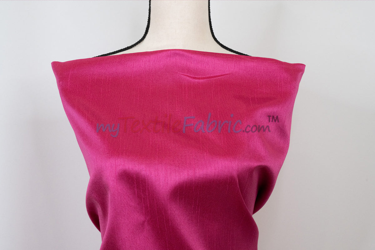 IFR Extra Wide Dupioni Silk | 100% Polyester Faux Dupioni Fabric | 120" Wide | Multiple Colors |