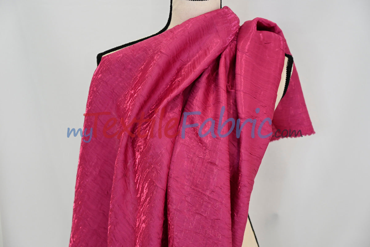 Iridescent Crush Shimmer Fabric | Iridescent Fabric | 54" Wide | Multiple Colors | Yards & Bolts