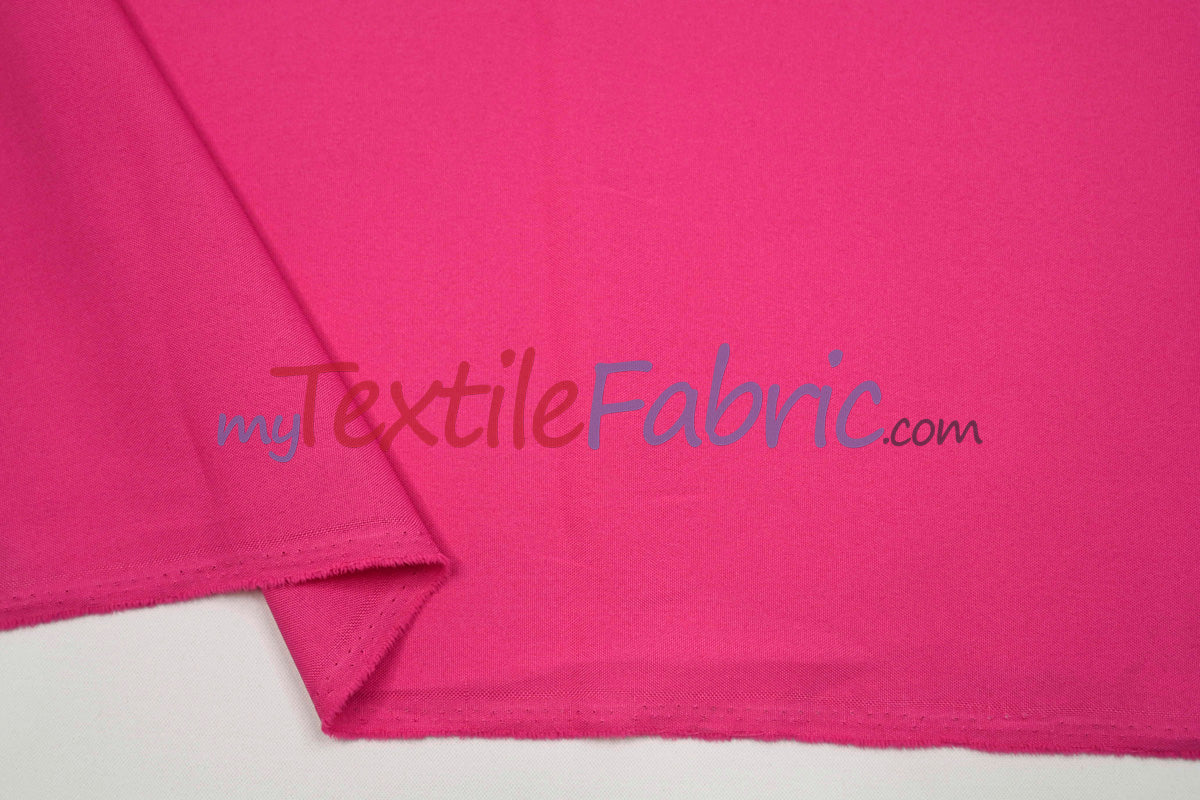 60" Wide Polyester Fabric Yards and Bolts | Visa Polyester Poplin Fabric | Basic Polyester for Tablecloths, Drapery, and Curtains