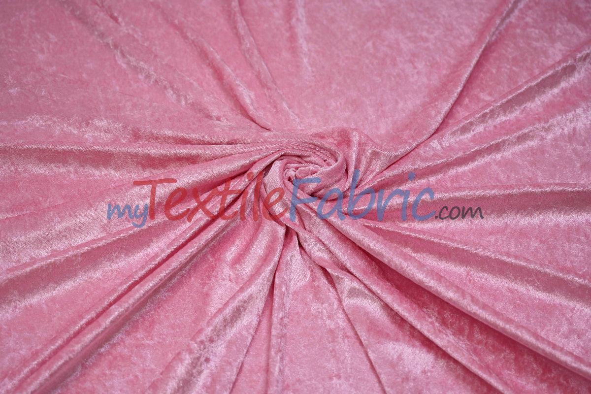 Panne Velvet Fabric | 60" Wide | Crush Panne Velour | Apparel, Costumes, Cosplay, Curtains, Drapery & Home Decor