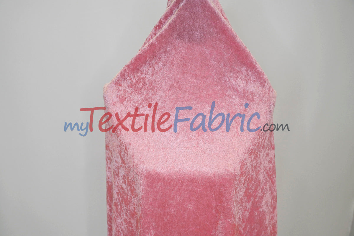 Panne Velvet Fabric | 60" Wide | Crush Panne Velour | Apparel, Costumes, Cosplay, Curtains, Drapery & Home Decor