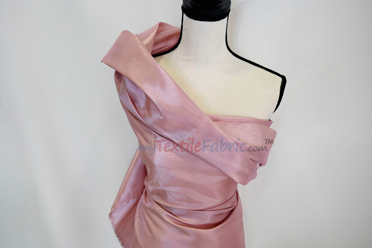 Taffeta Fabric | Two Tone Taffeta Fabric | Non Stretch Taffeta | 60" Wide | Multiple Solid Colors