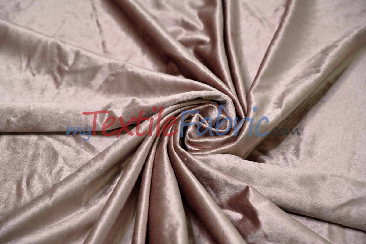 BT Royal™ ------------------------------A Plush Velvet Fabric | Soft and Plush Non Stretch Velvet Fabric | 60" Wide | Apparel, Decor, Drapery and Upholstery Weight | Multiple Colors