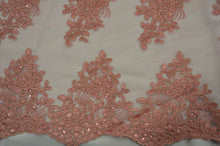 Load image into Gallery viewer, Camilla Embroidery Fabric | Bridal Lace Design YX 1098 | 52&quot; Wide |
