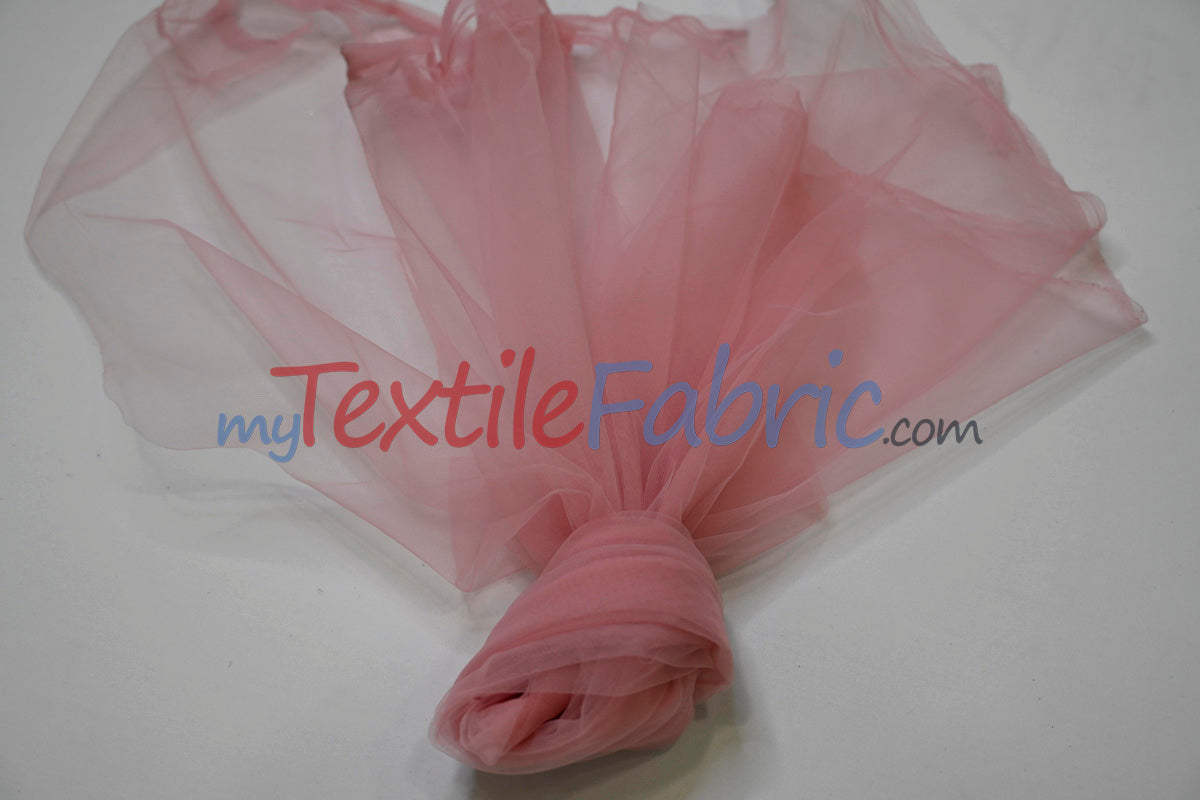Super Soft Micro Mesh Fabric | Subtle Stretch Tulle Fabric | 60" Wide | 4 Colors for Tulle Fabric for Dresses |