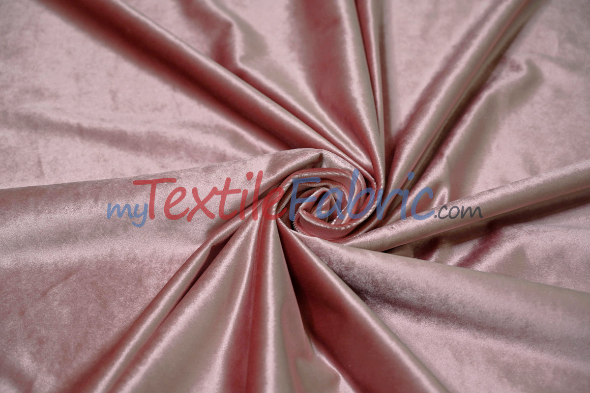 BT Royal™ ------------------------------A Plush Velvet Fabric | Soft and Plush Non Stretch Velvet Fabric | 60" Wide | Apparel, Decor, Drapery and Upholstery Weight | Multiple Colors