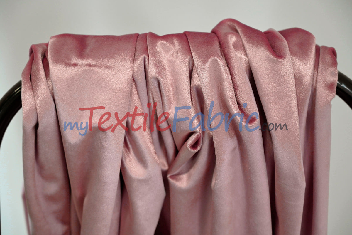 BT Royal™ ------------------------------A Plush Velvet Fabric | Soft and Plush Non Stretch Velvet Fabric | 60" Wide | Apparel, Decor, Drapery and Upholstery Weight | Multiple Colors