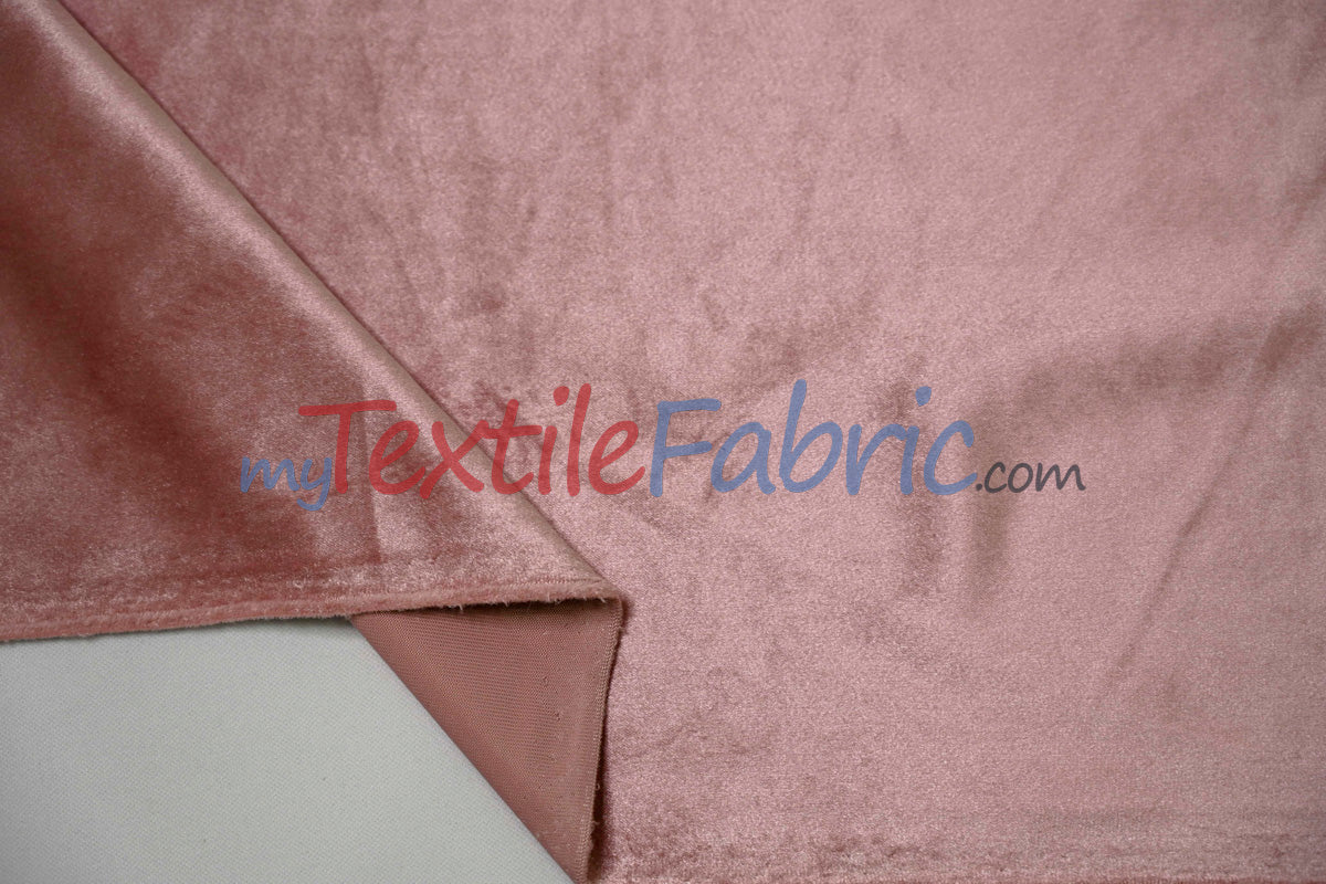 BT Royal™ ------------------------------A Plush Velvet Fabric | Soft and Plush Non Stretch Velvet Fabric | 60" Wide | Apparel, Decor, Drapery and Upholstery Weight | Multiple Colors