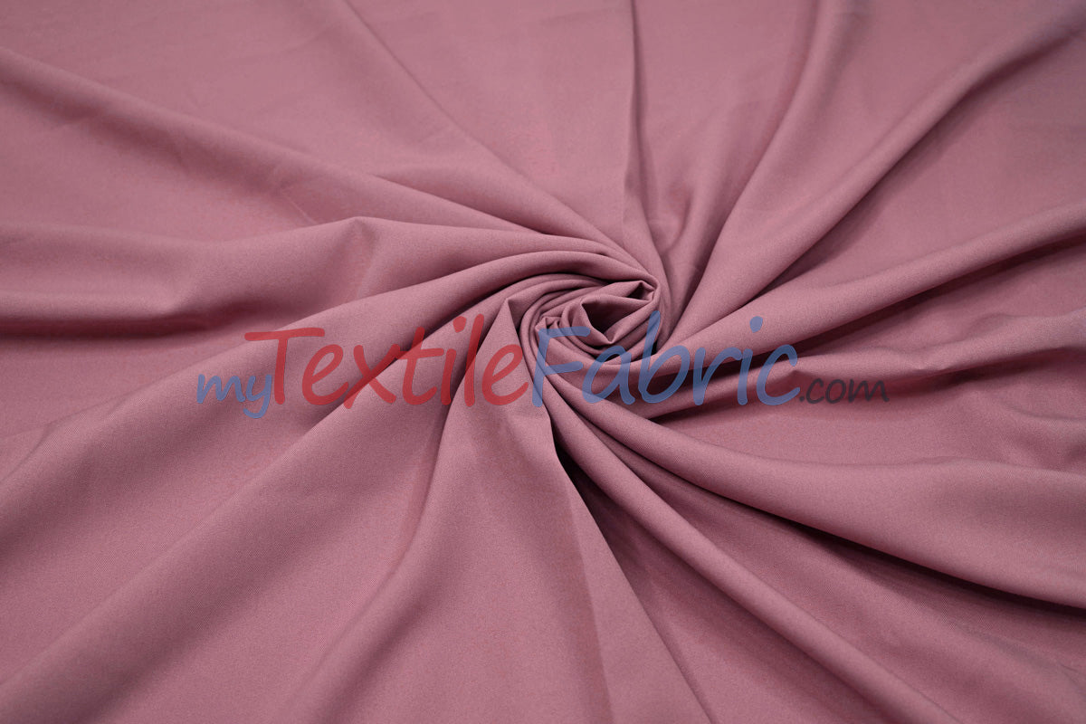 60" Wide Polyester Fabric Yards and Bolts | Visa Polyester Poplin Fabric | Basic Polyester for Tablecloths, Drapery, and Curtains