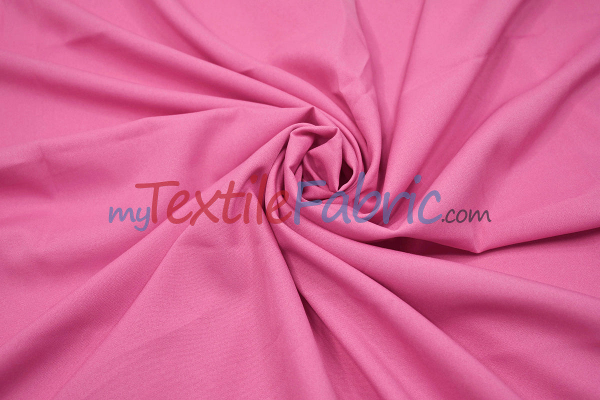 60" Wide Polyester Fabric Yards and Bolts | Visa Polyester Poplin Fabric | Basic Polyester for Tablecloths, Drapery, and Curtains