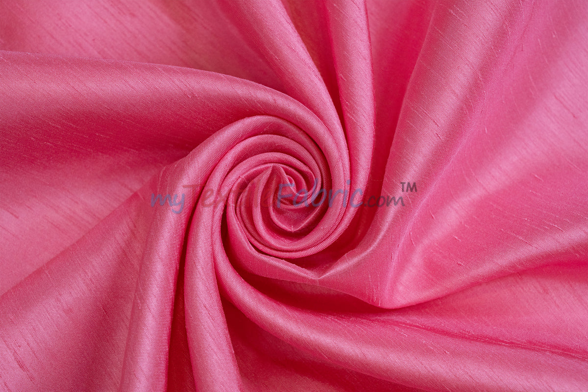 Shantung Satin Fabric | Satin Dupioni Silk Fabric | 60" Wide | Multiple Colors | Yards & Bolts