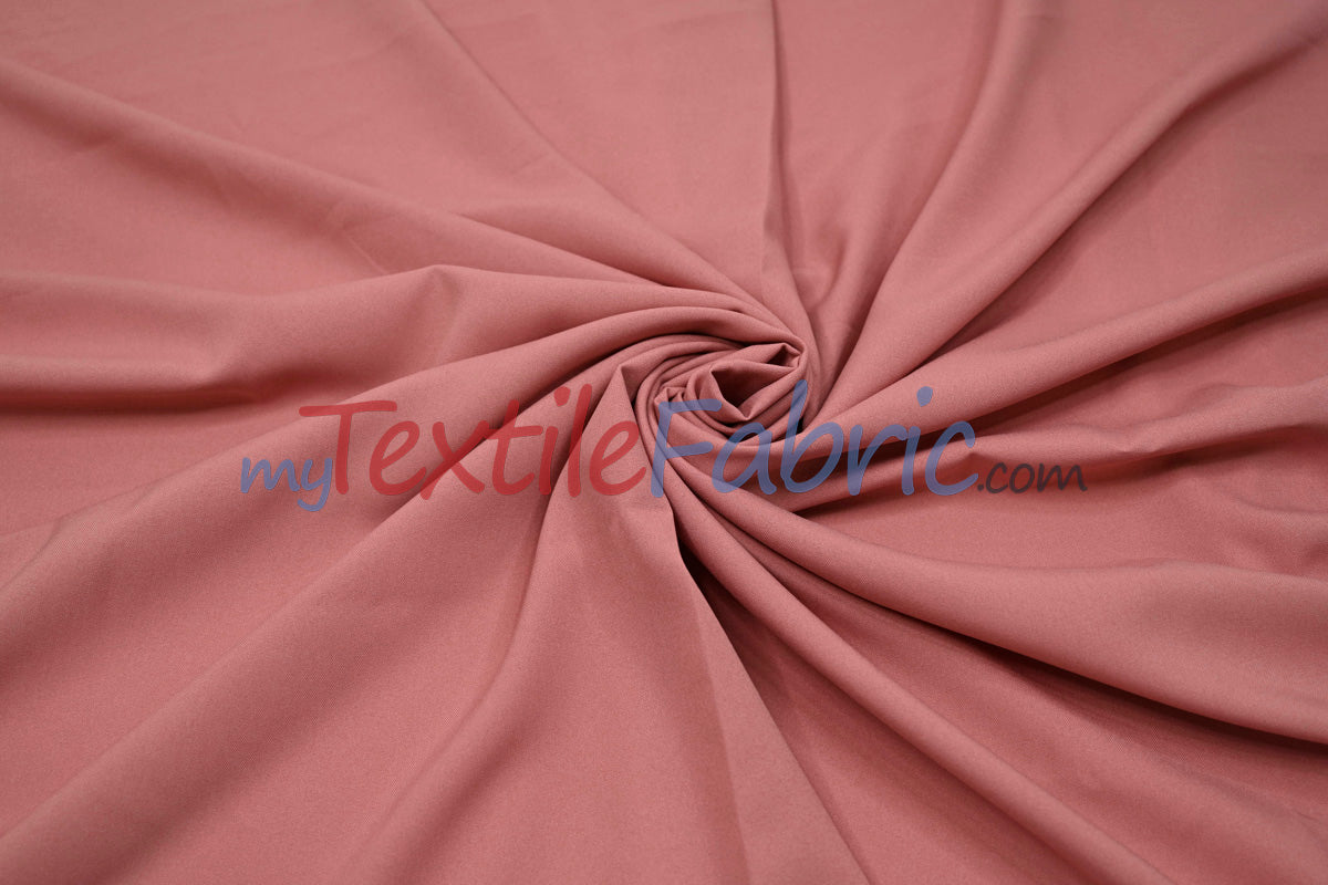 60" Wide Polyester Fabric Yards and Bolts | Visa Polyester Poplin Fabric | Basic Polyester for Tablecloths, Drapery, and Curtains