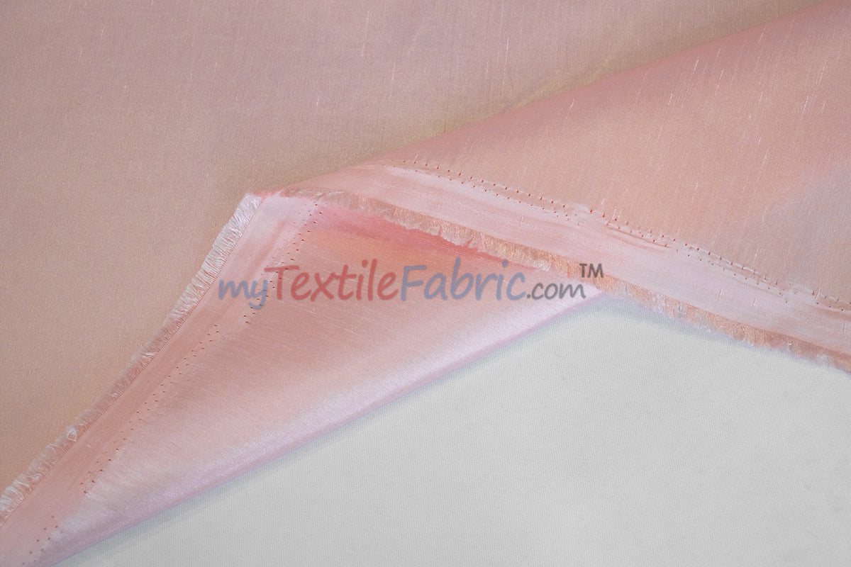 IFR Extra Wide Dupioni Silk | 100% Polyester Faux Dupioni Fabric | 120" Wide | Multiple Colors |