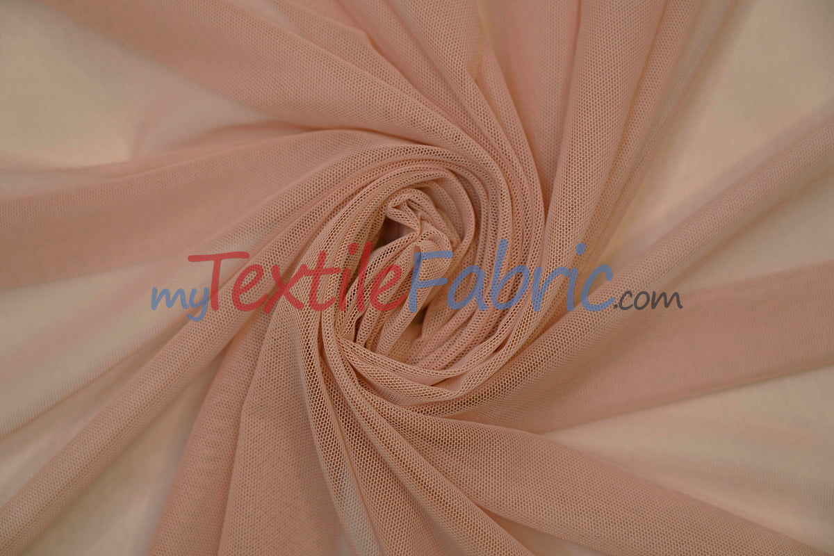 Super Soft Power Mesh Spandex | 20% Spandex | 60" Wide | 4 Way Stretch | Multiple Colors |