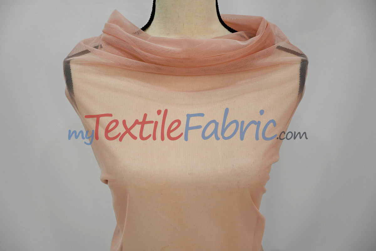 Super Soft Power Mesh Spandex | 20% Spandex | 60" Wide | 4 Way Stretch | Multiple Colors |