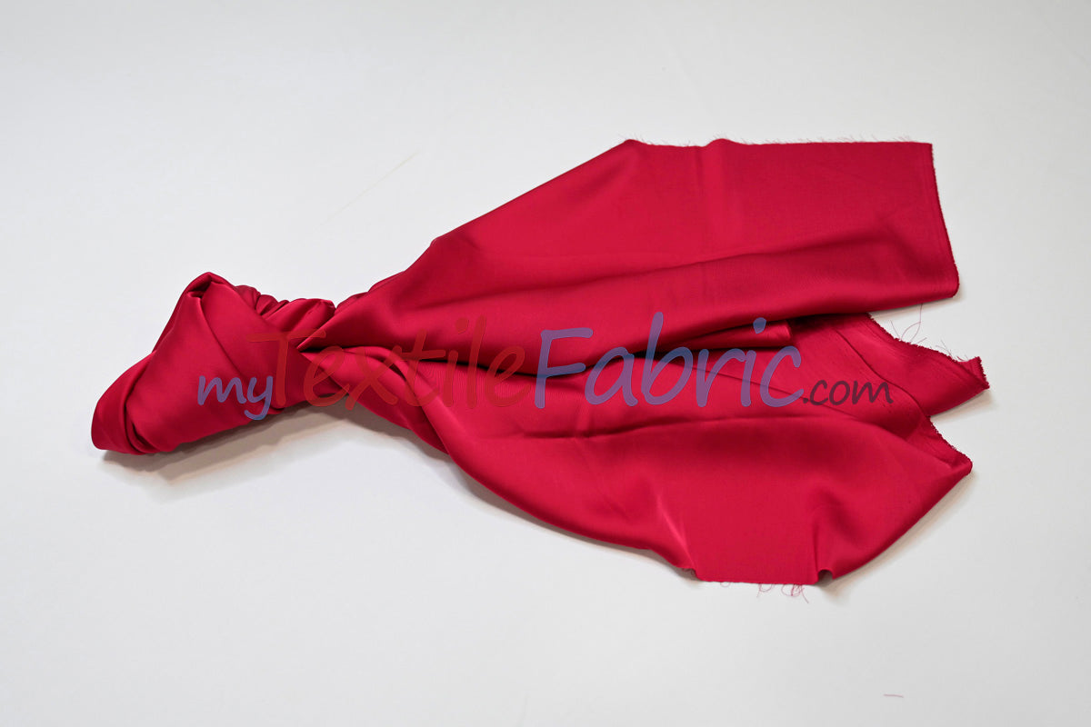 Double Sided Satin Fabric | 60" Wide | Luxurious Glossy Satin for Apparel & Décor